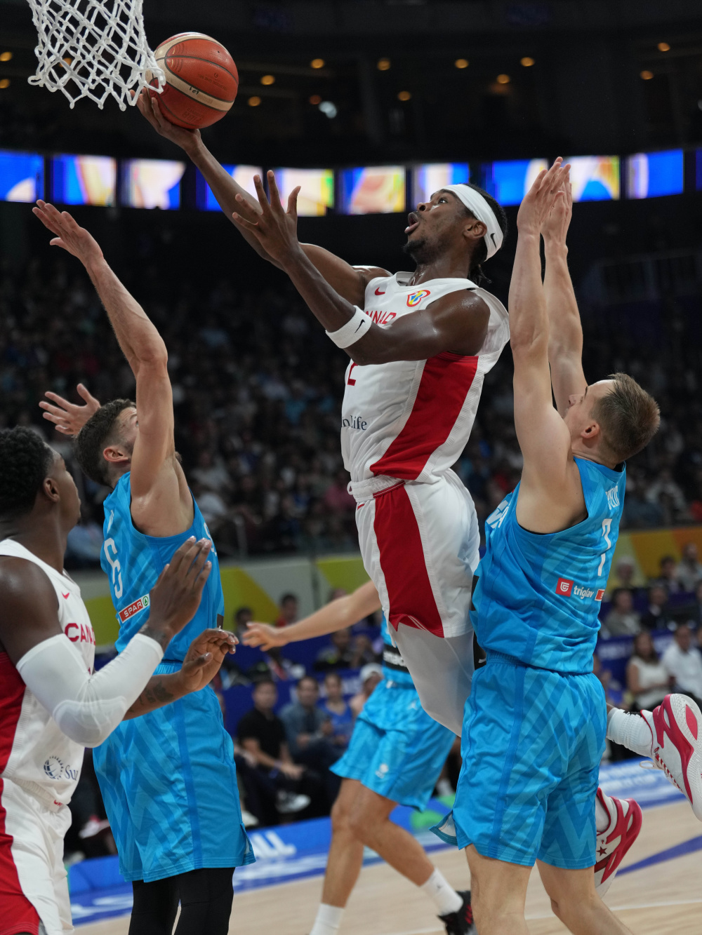 世界杯篮球比赛精彩纷呈,球迷欢欣鼓舞视频